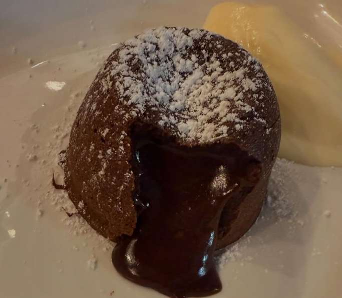 Coulant de chocolate