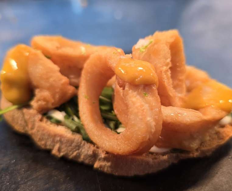 Brioche de calamares